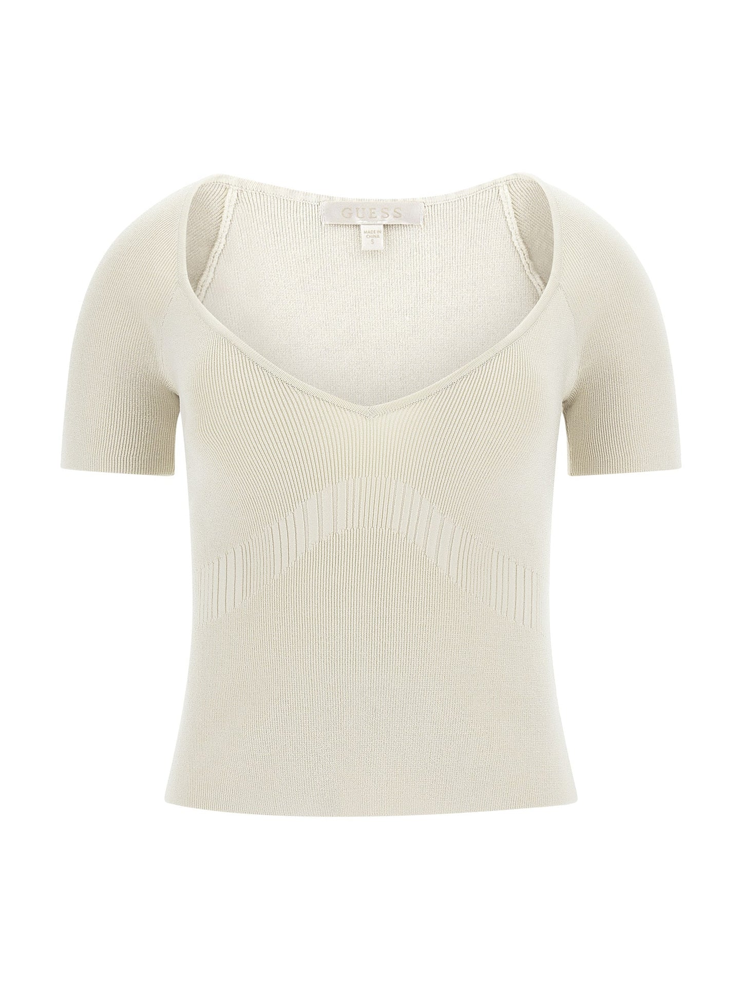 Rib sweater top