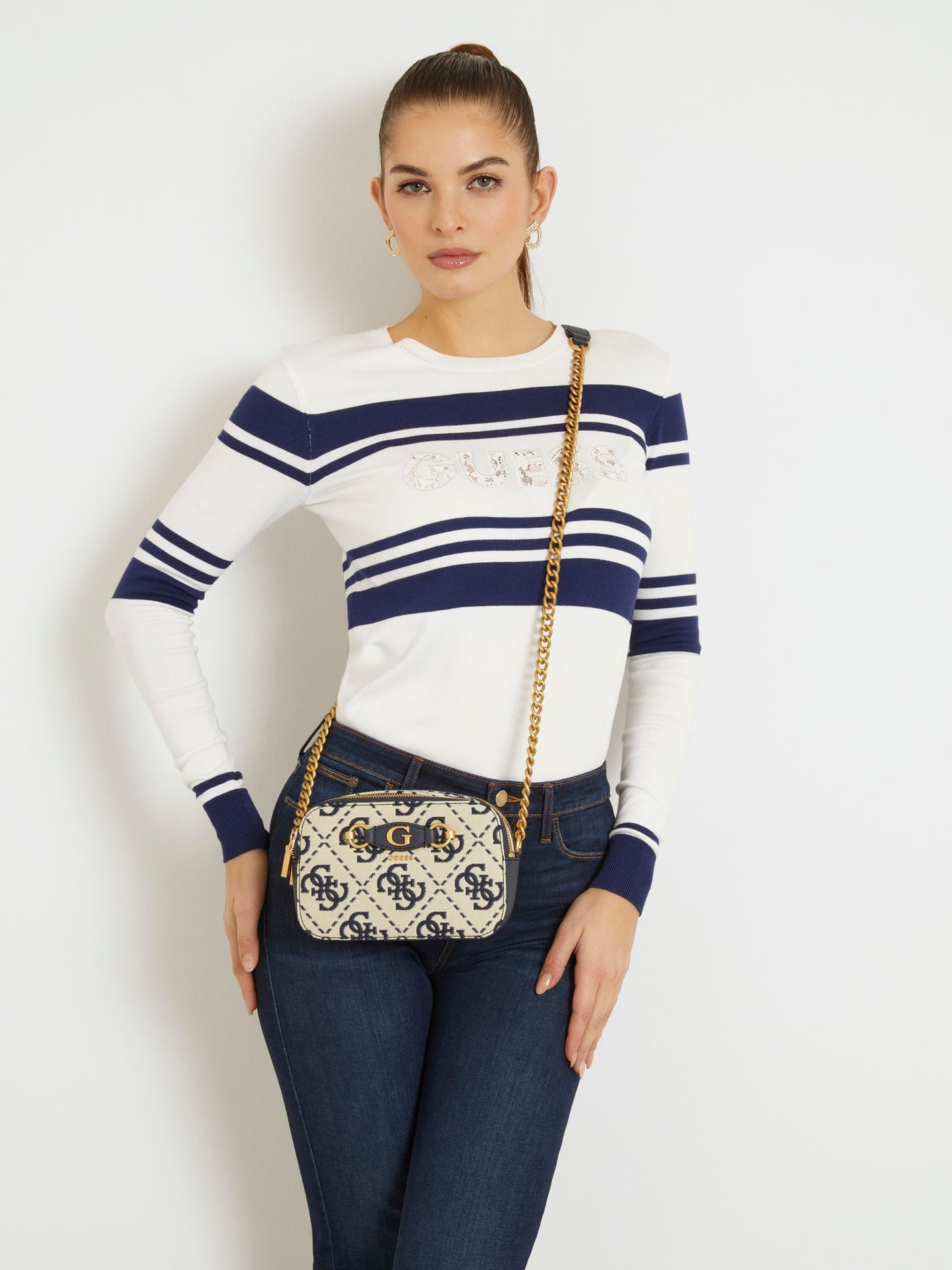 Izzy 4G logo mini crossbody