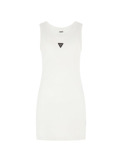 Rib knit mini dress