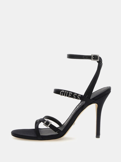 Edelia satin sandals