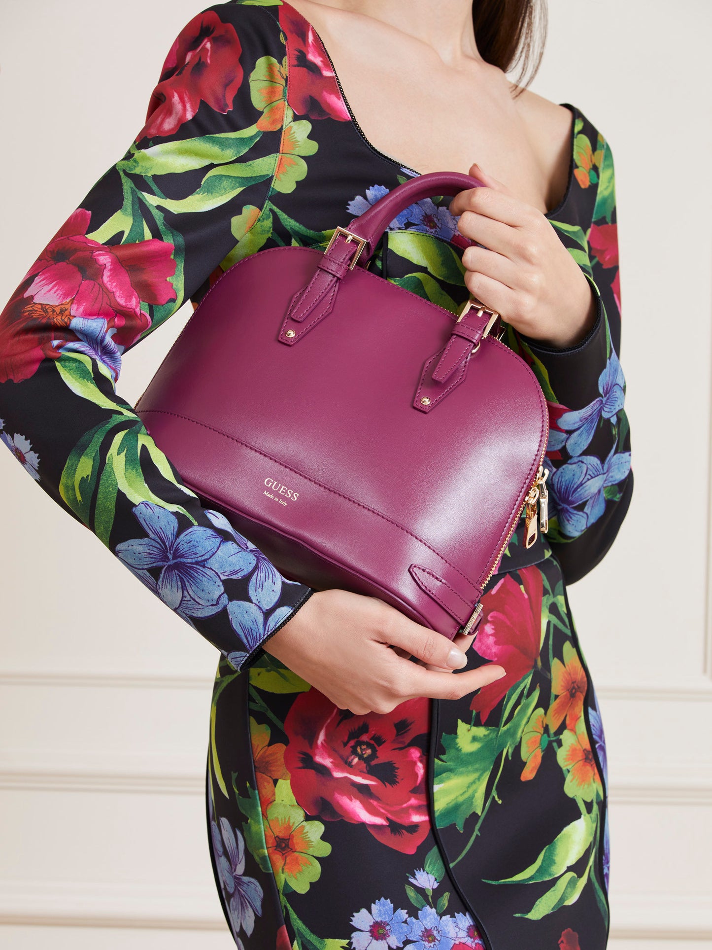 Adele genuine leather mini handbag