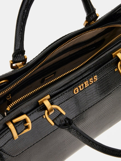 Sestri croc-print handbag