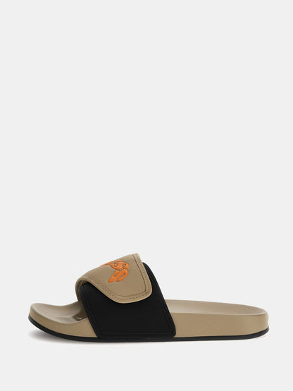 Tokyo lettering logo sliders_Men