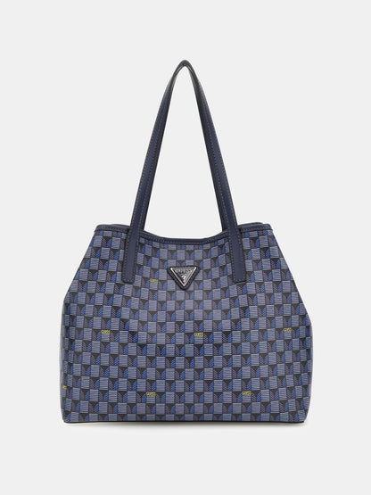 Vikky geometric-print shoulder bag