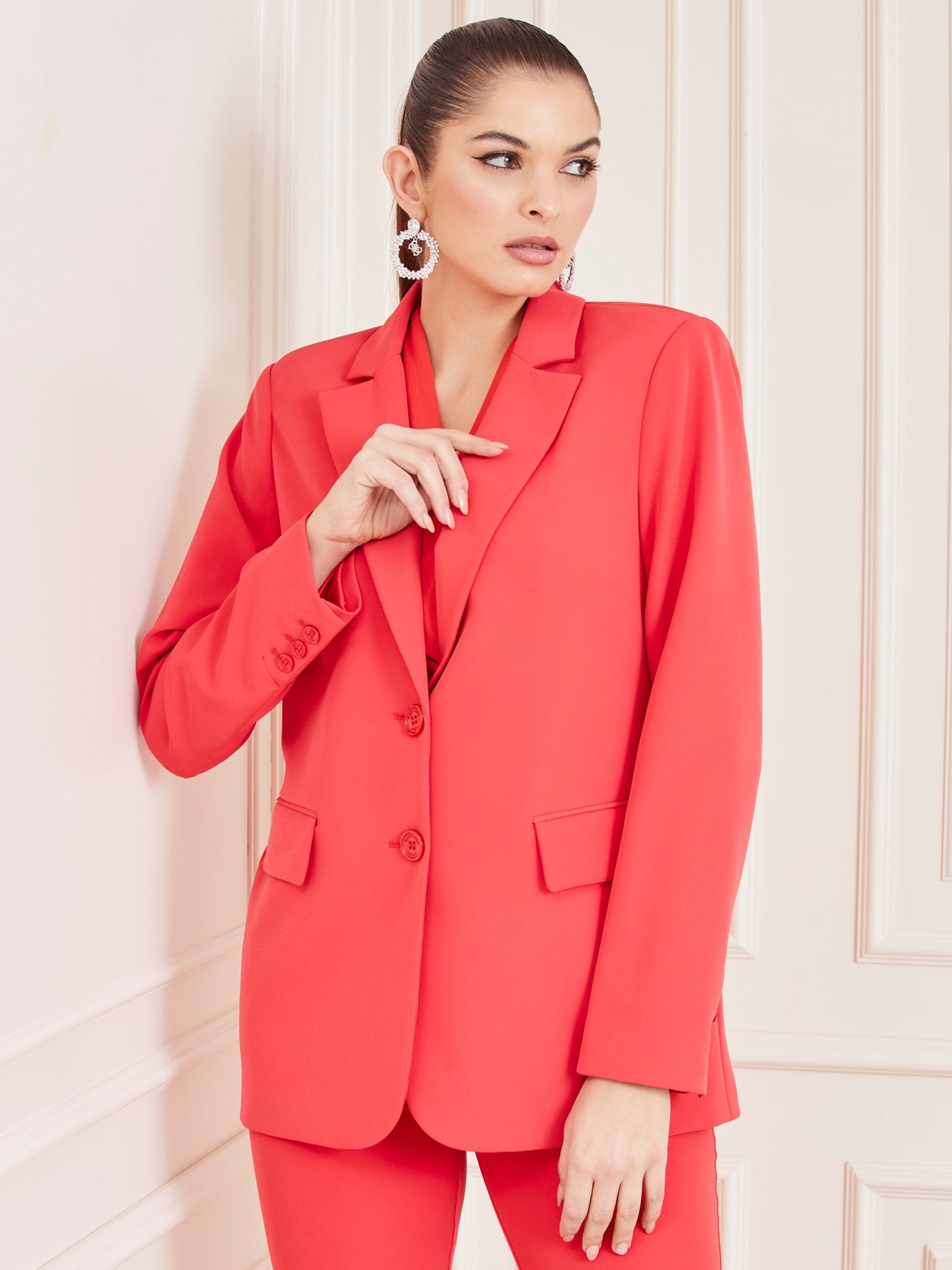 Marciano jewel buttons blazer