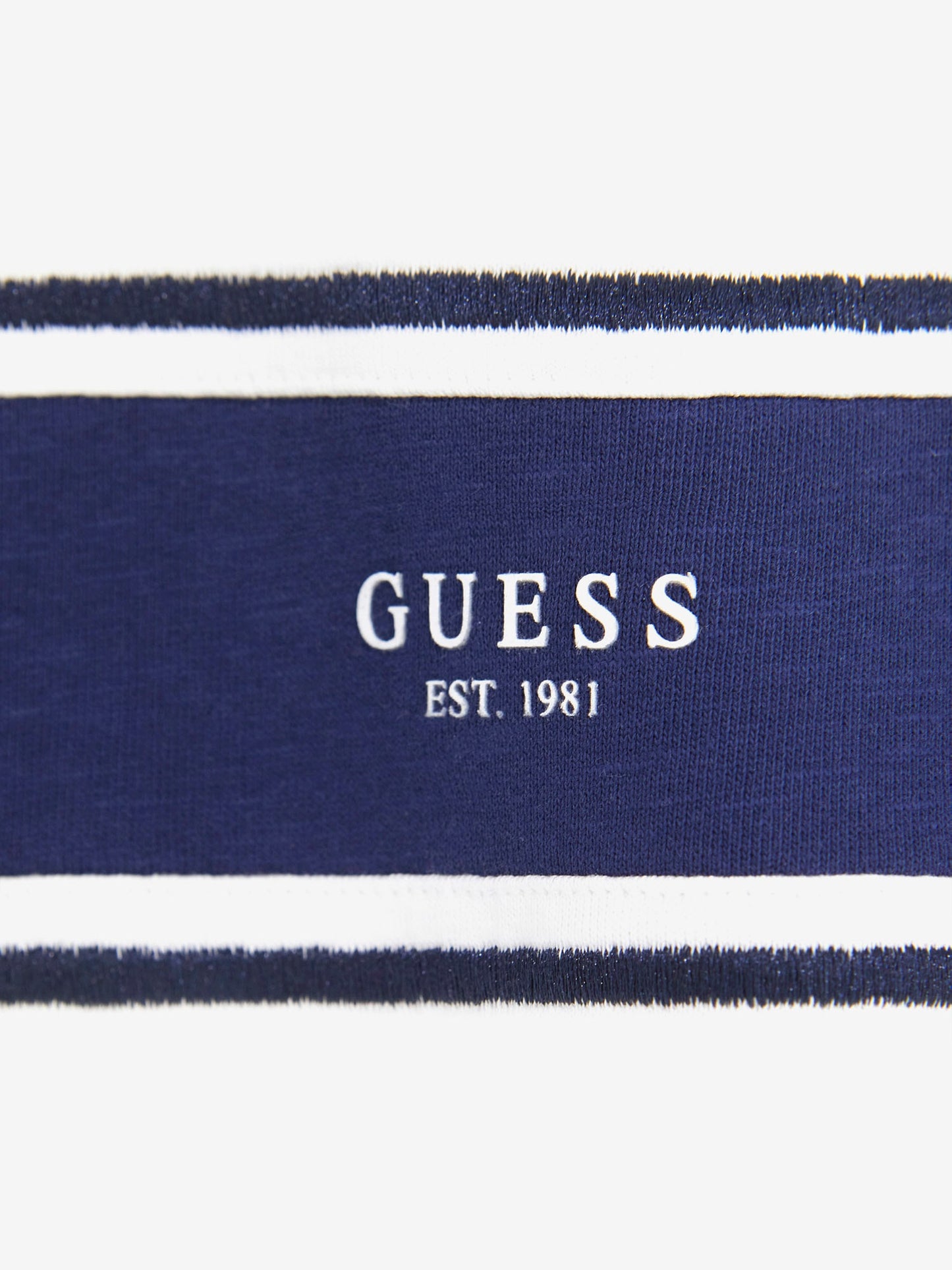 Stripe inserts sweatshirt