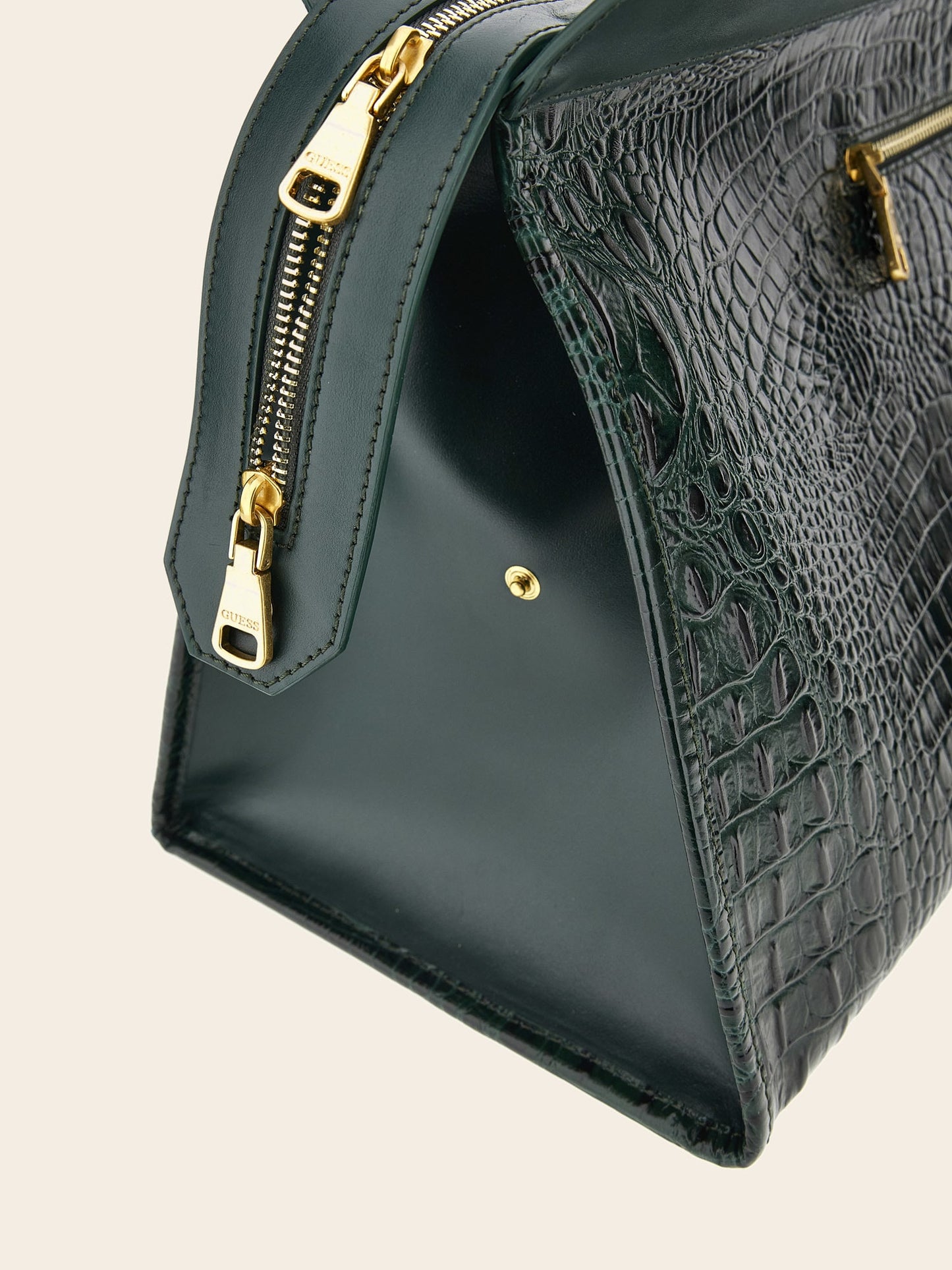 Iris genuine leather maxi handbag