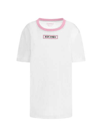 Rhinestones logo t-shirt