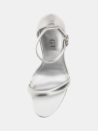 Kabecka laminated leather sandals