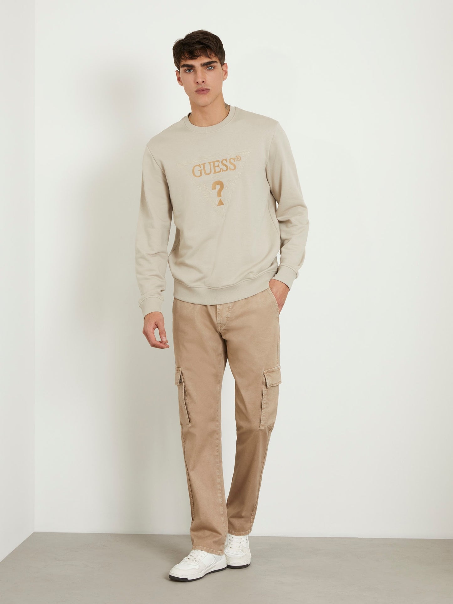 Triangle logo sweatshirt