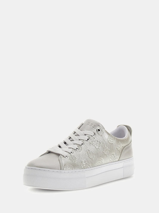Gianele laminated sneakers