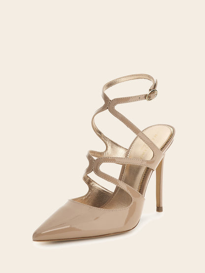 Marciano real leather slingback