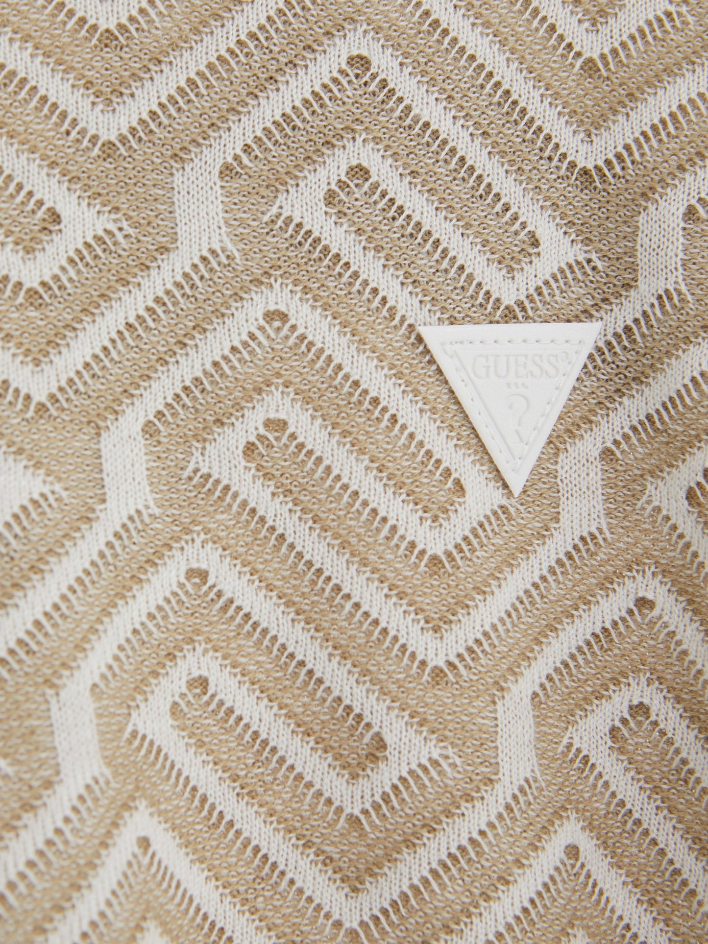 Geometric jaquard sweater