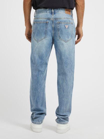 Straight denim pant