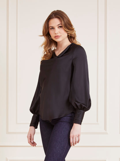 Marciano soft neckline blouse