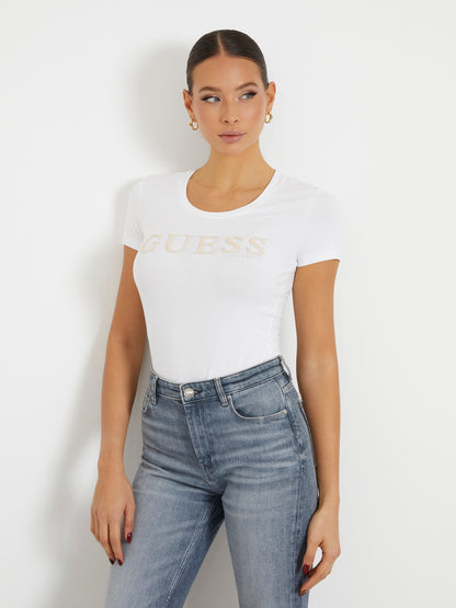 Front logo stretch t-shirt