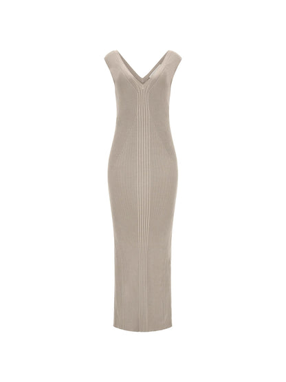 Bodycon long sweater dress