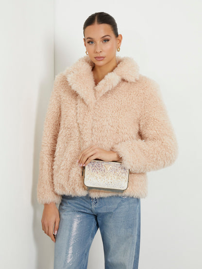 Lua rhinestone crossbody bag