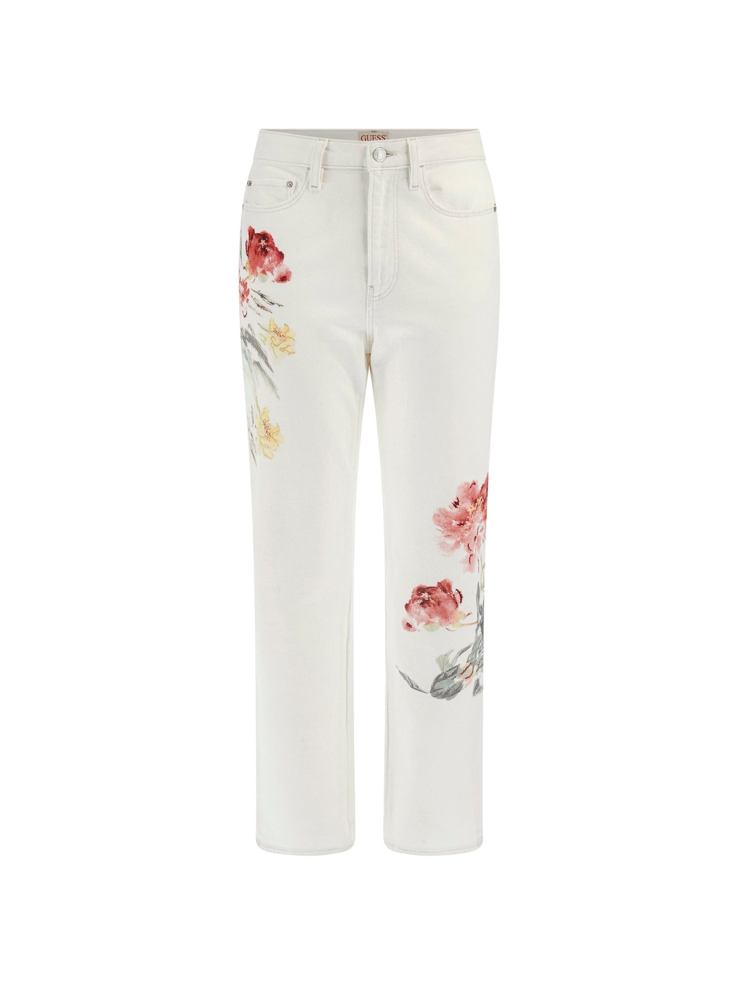 Girly straight denim pant
