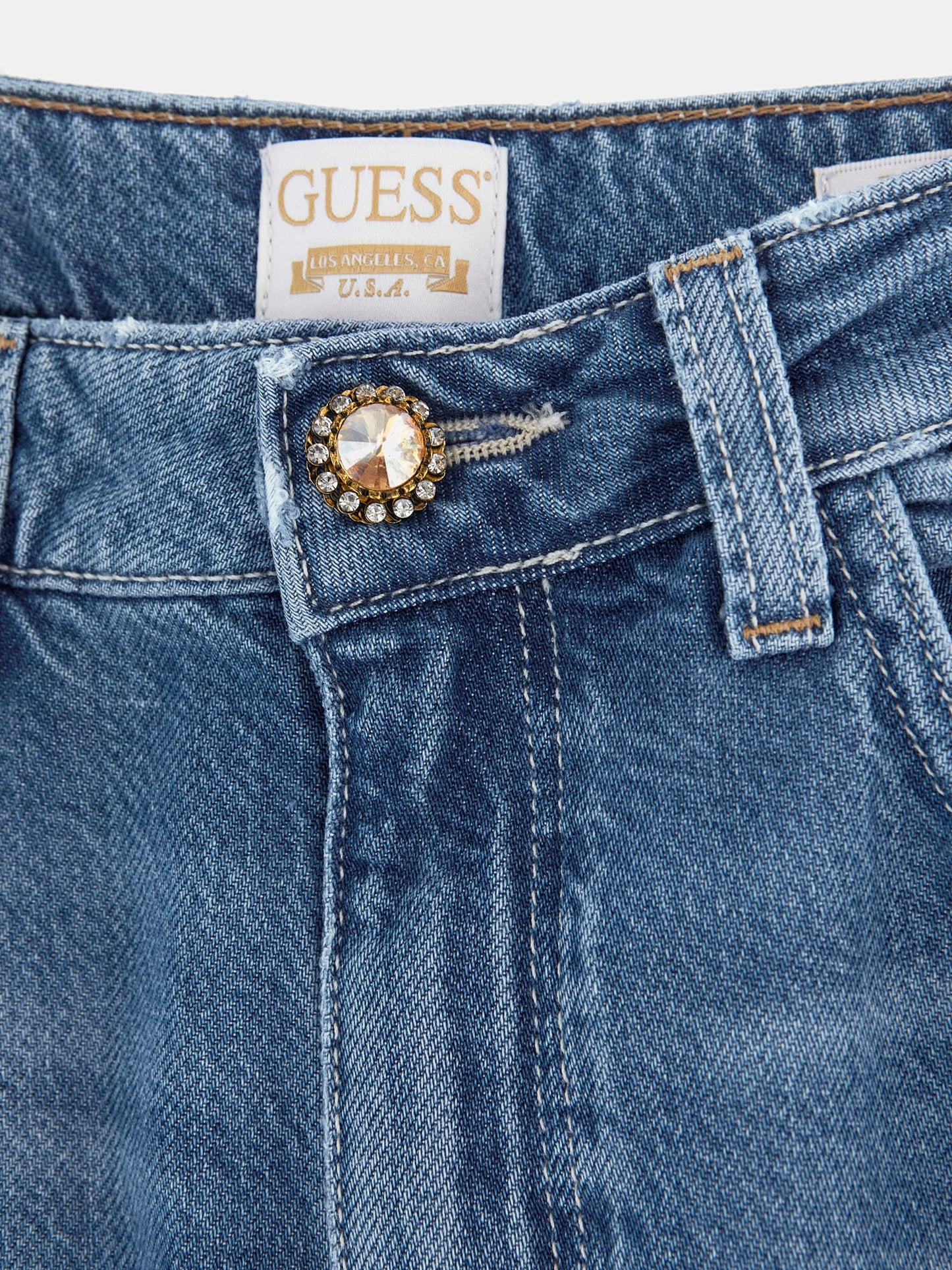 High rise mom denim pant