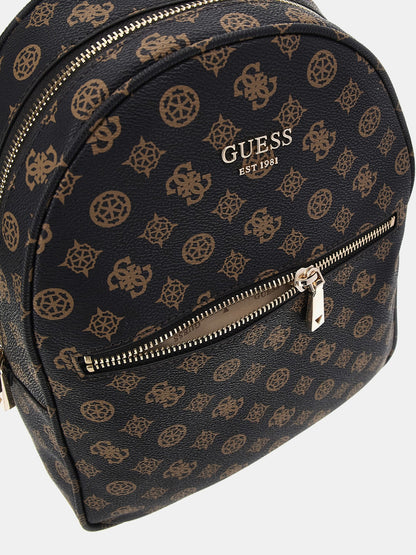 Vikky 4G peony logo backpack