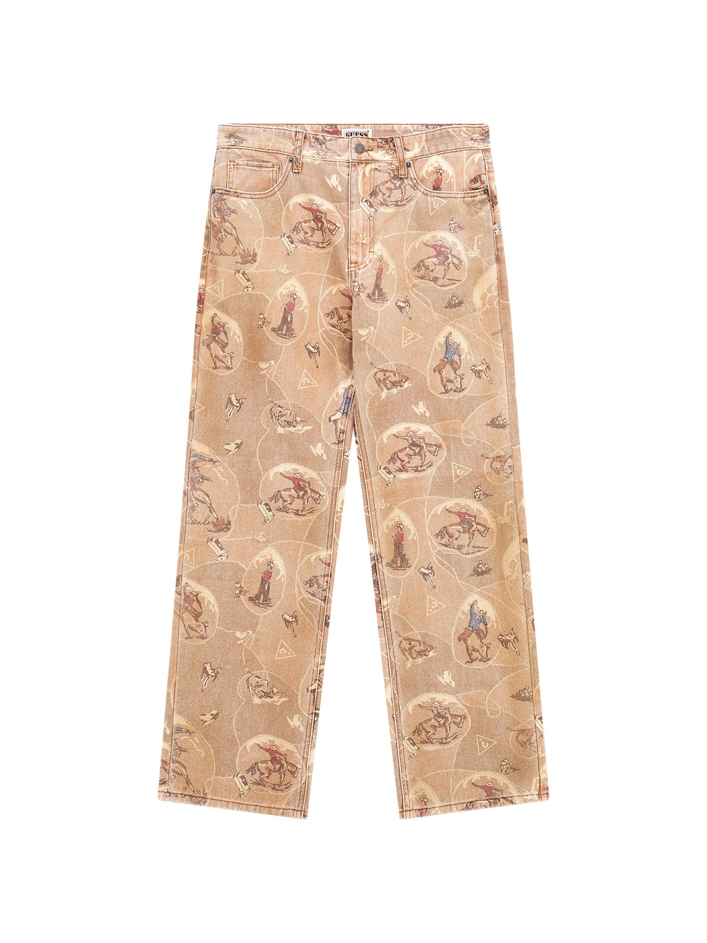 All over print relaxed pant