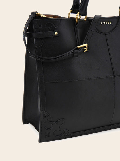 Isa genuine leather handbag