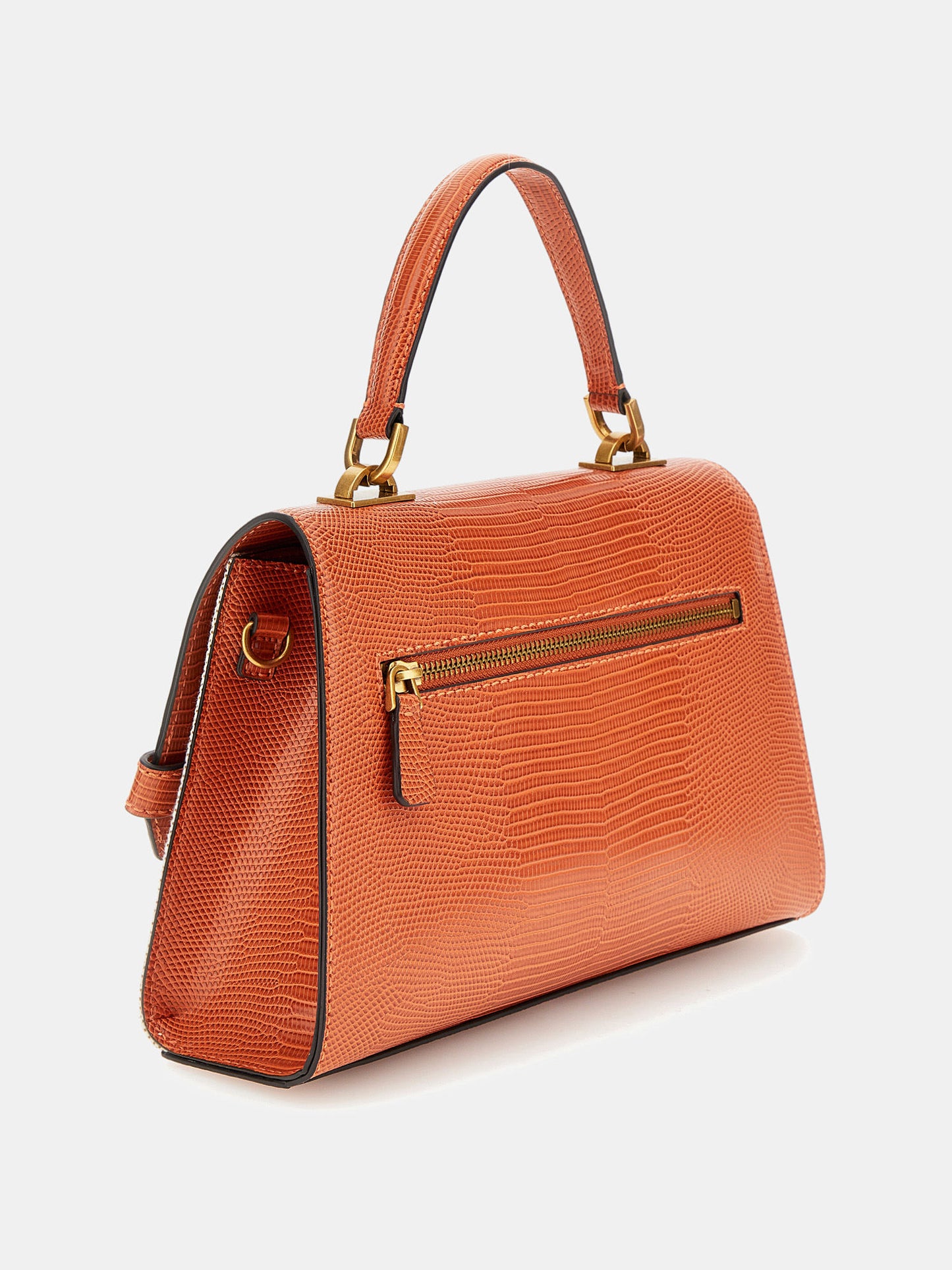 Sestri croc-look handbag