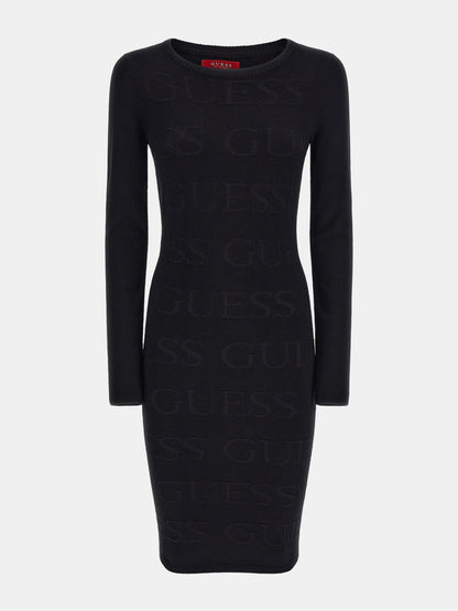 Bodycon mini sweater dress