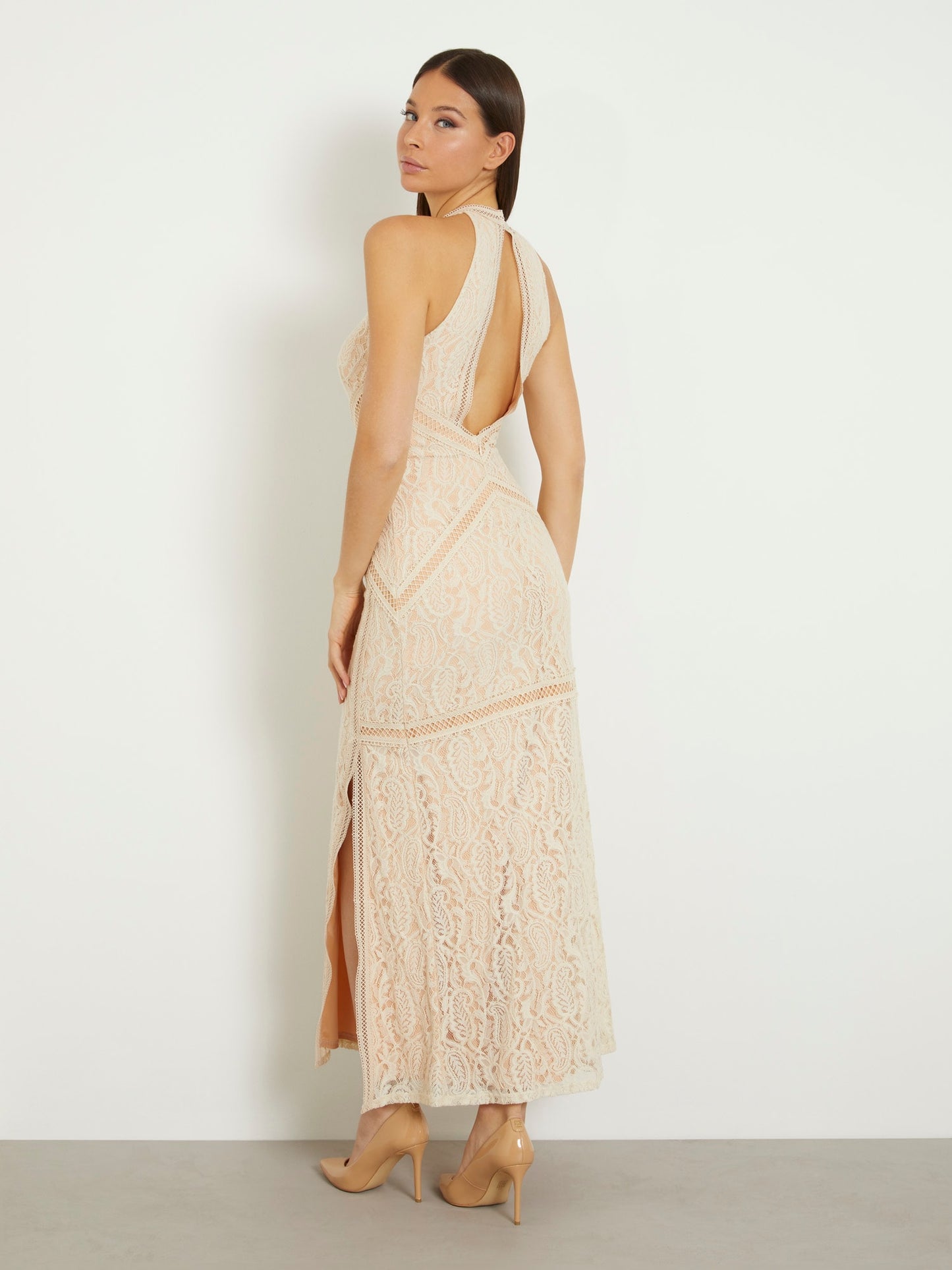 Lace long dress