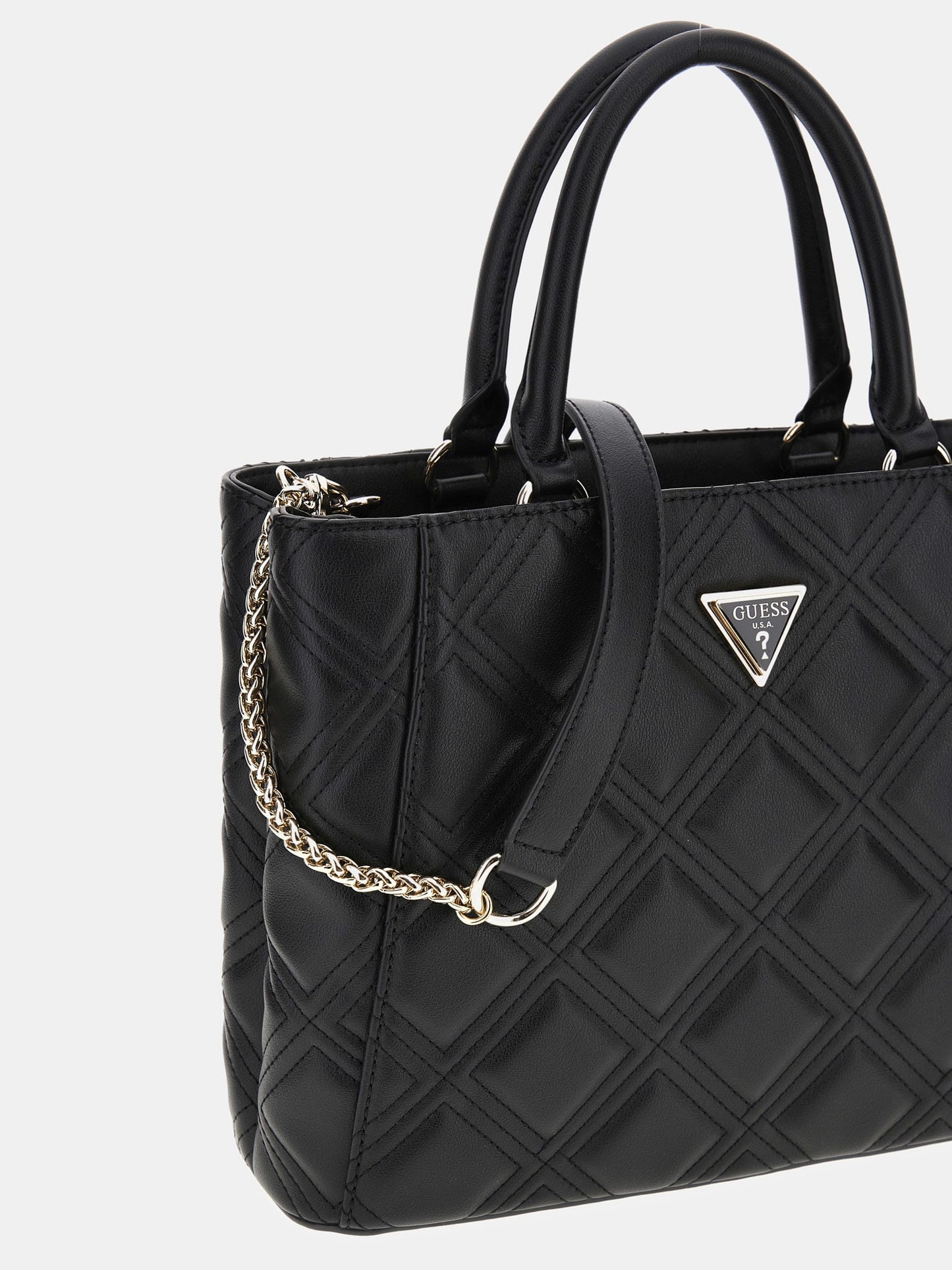 Deesa quilted handbag