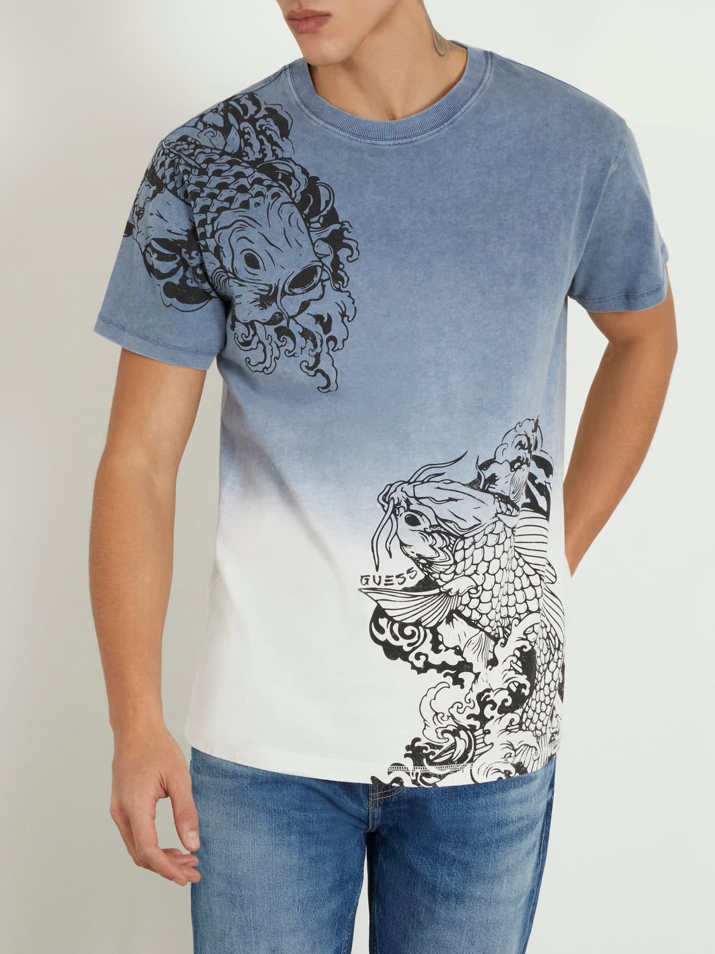 Front print t-shirt