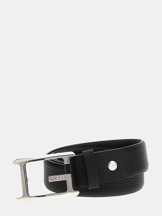 G genuine leather slim belt_Men