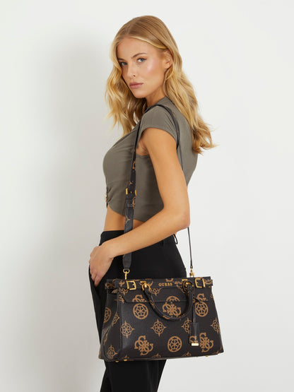 Sestri 4G peony logo handbag