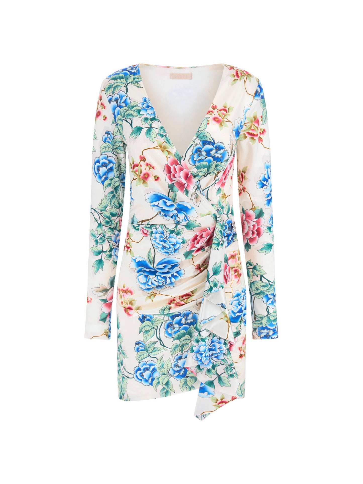 All over print mini dress