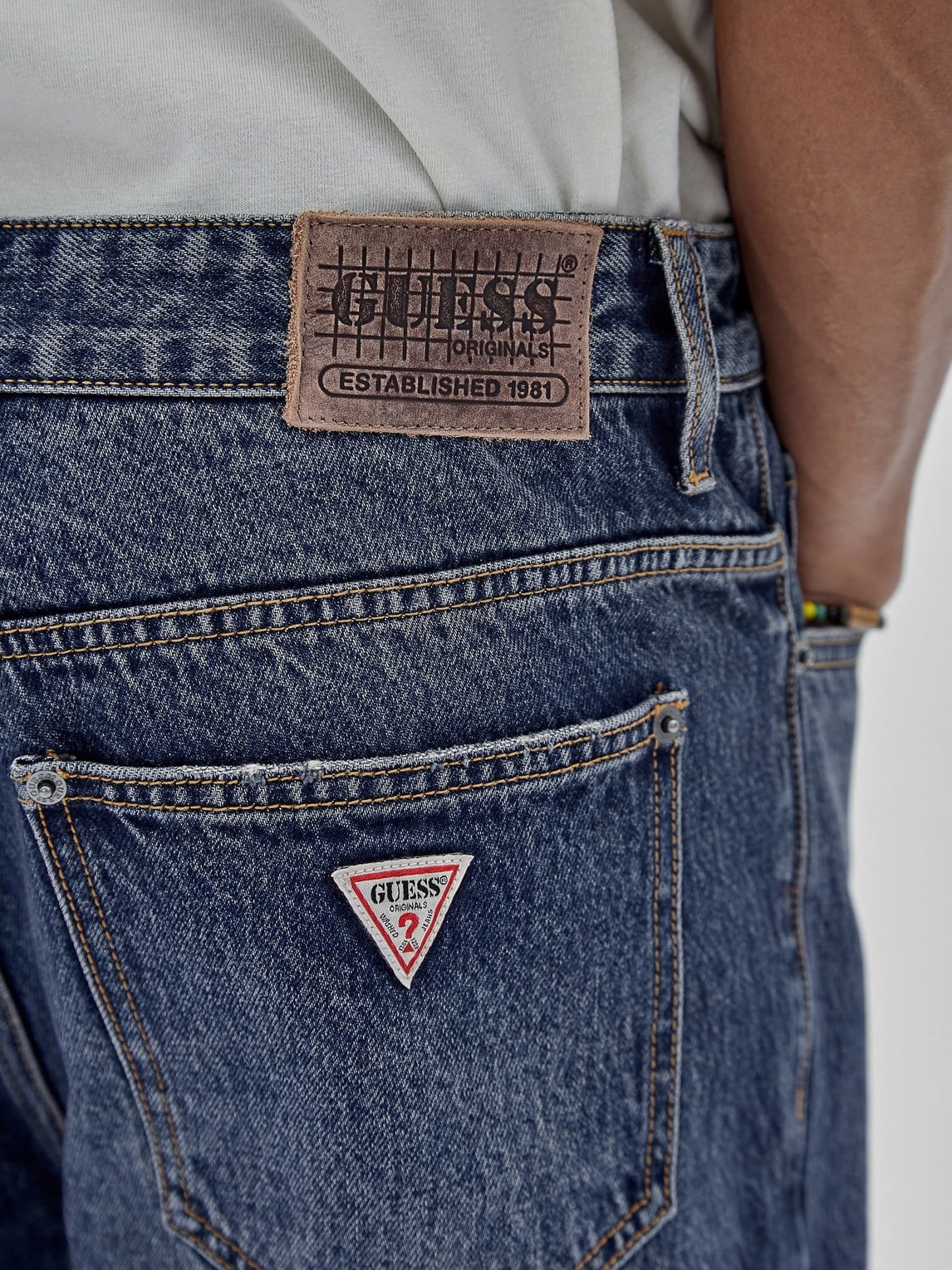 High rise bootcut denim pant