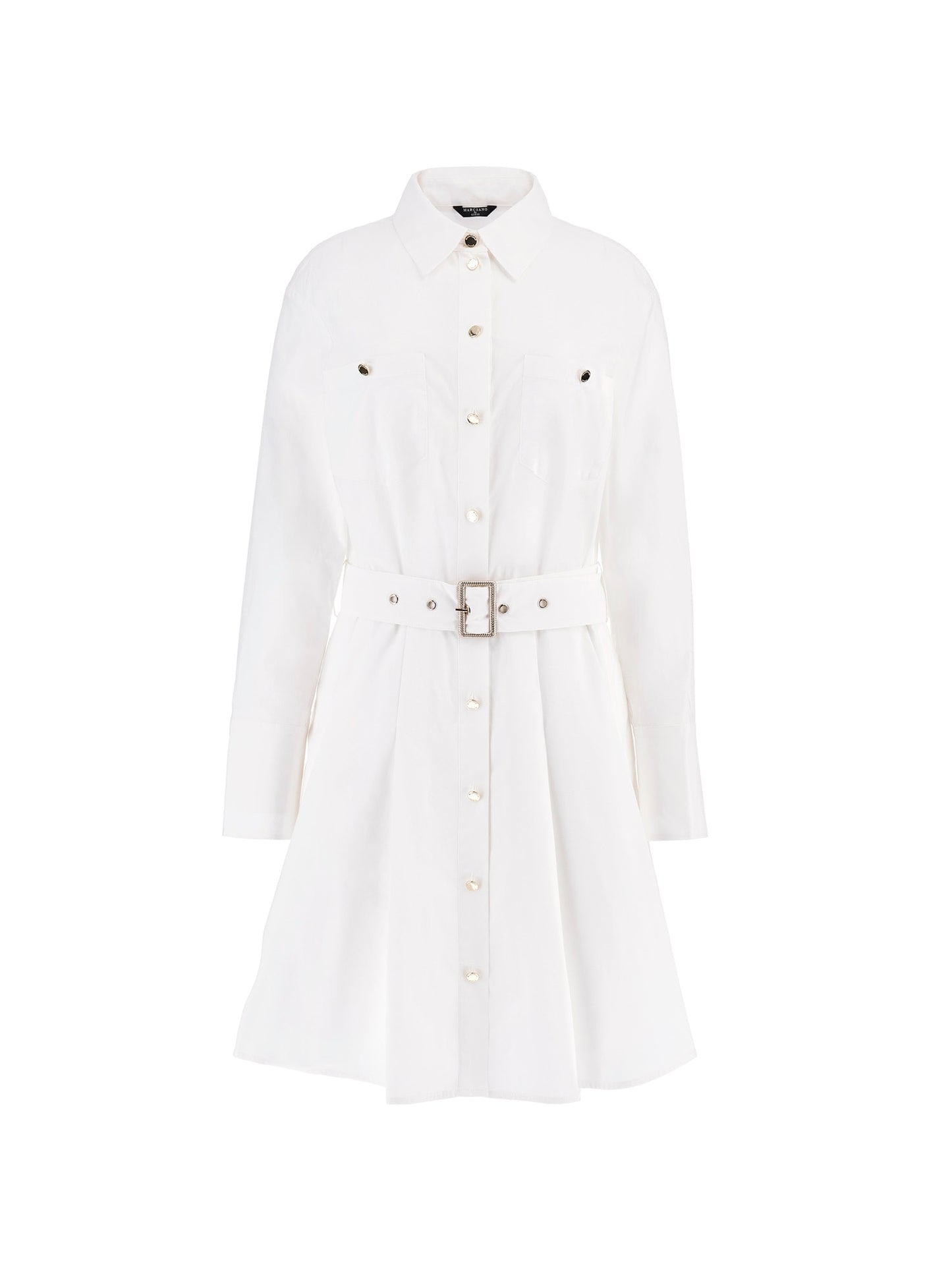 Marciano belted chemisier mini dress_Women