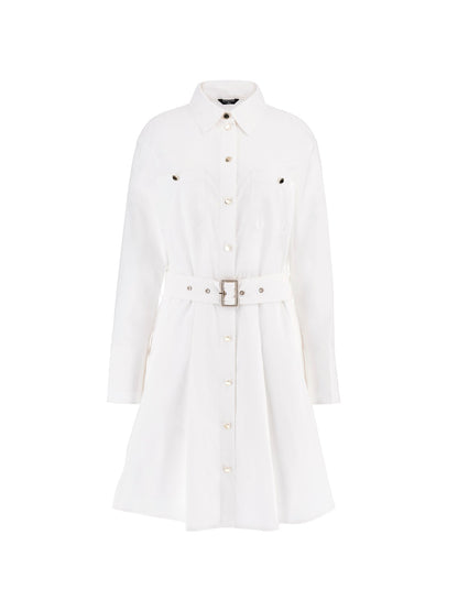 Marciano belted chemisier mini dress_Women