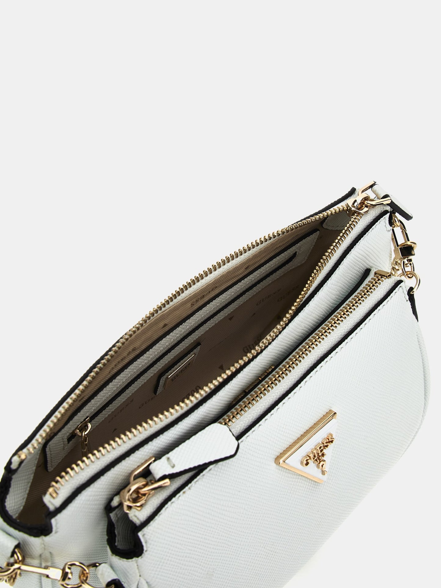 Noelle Saffiano Mini Crossbody Bag