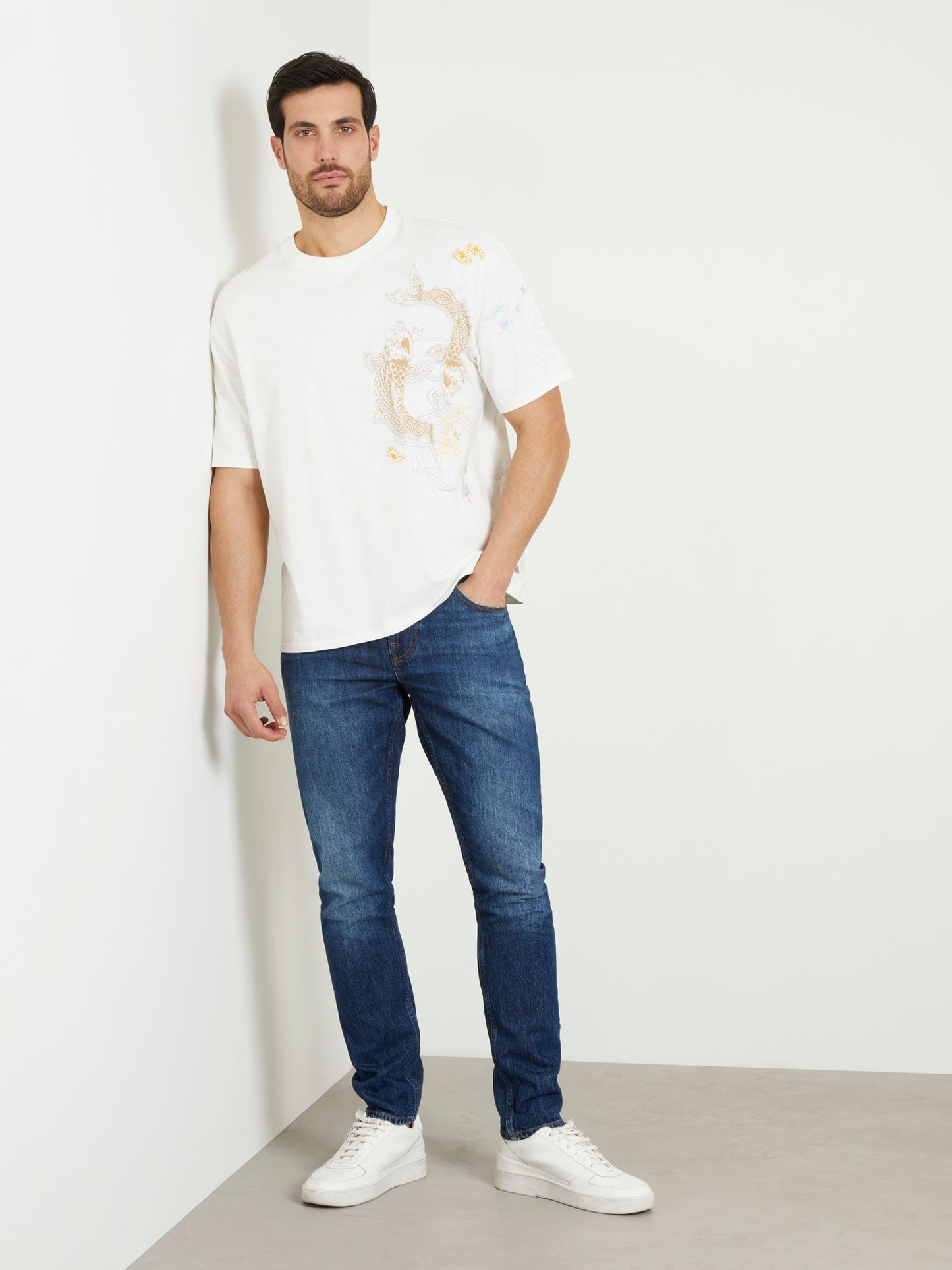 Embroidered t-shirt