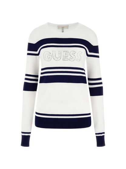 Rhinestones logo sweater