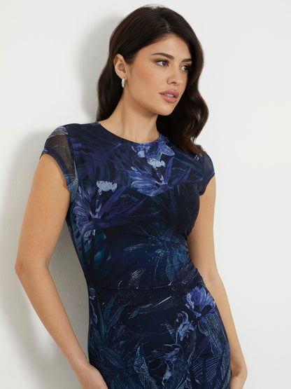 All over print dress