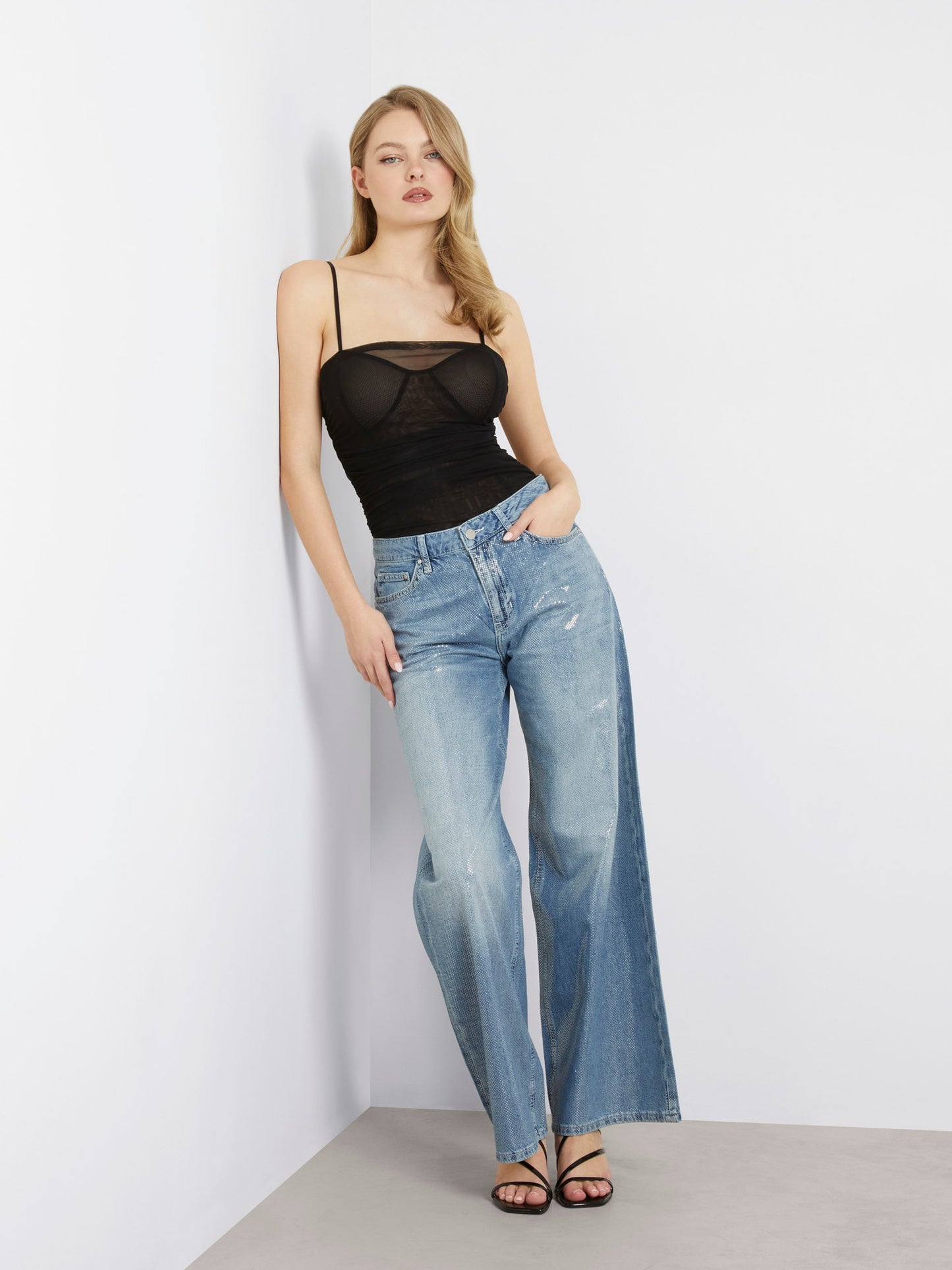 Bellflower wide leg denim pant