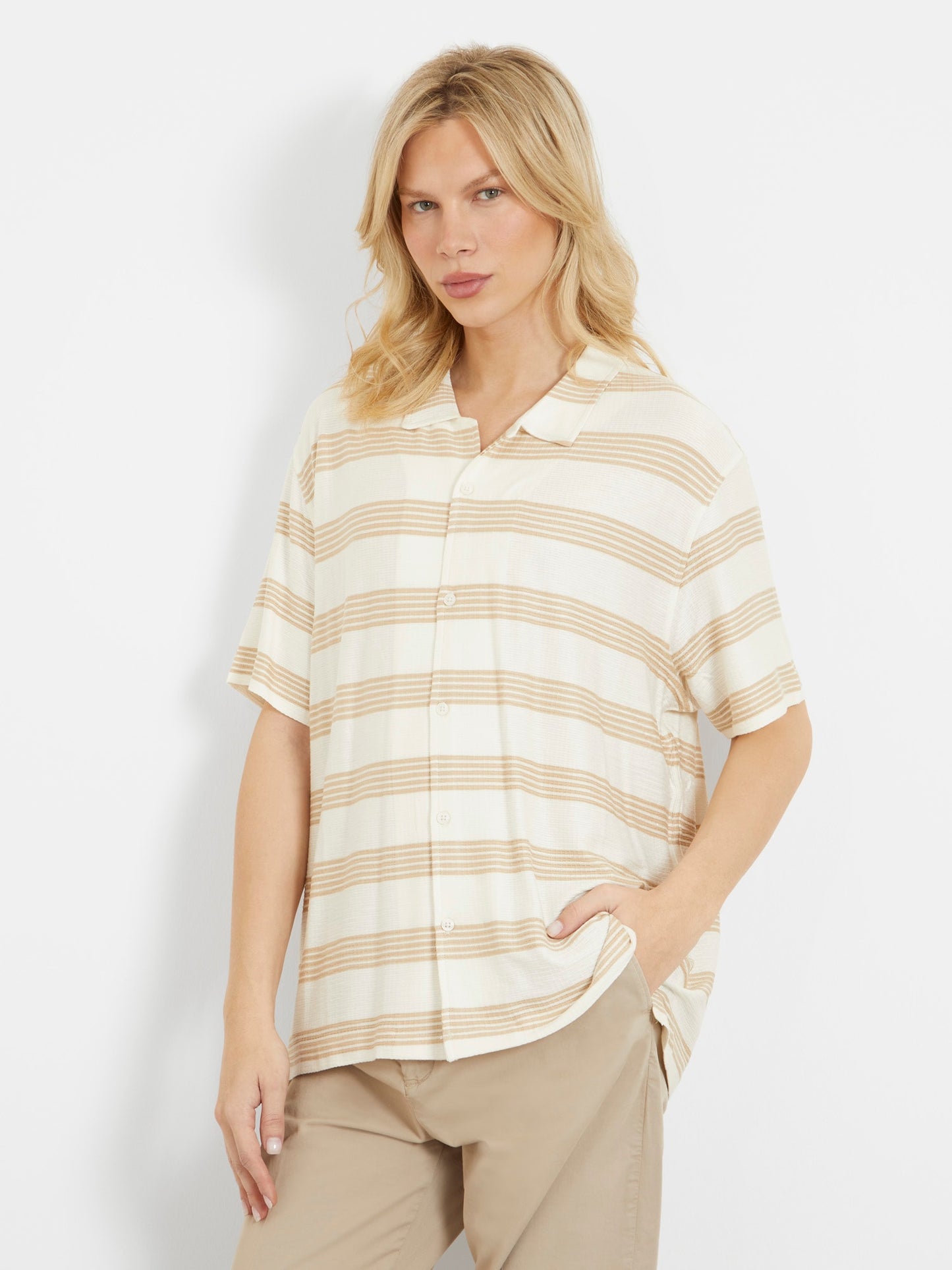 All over stripes shirt