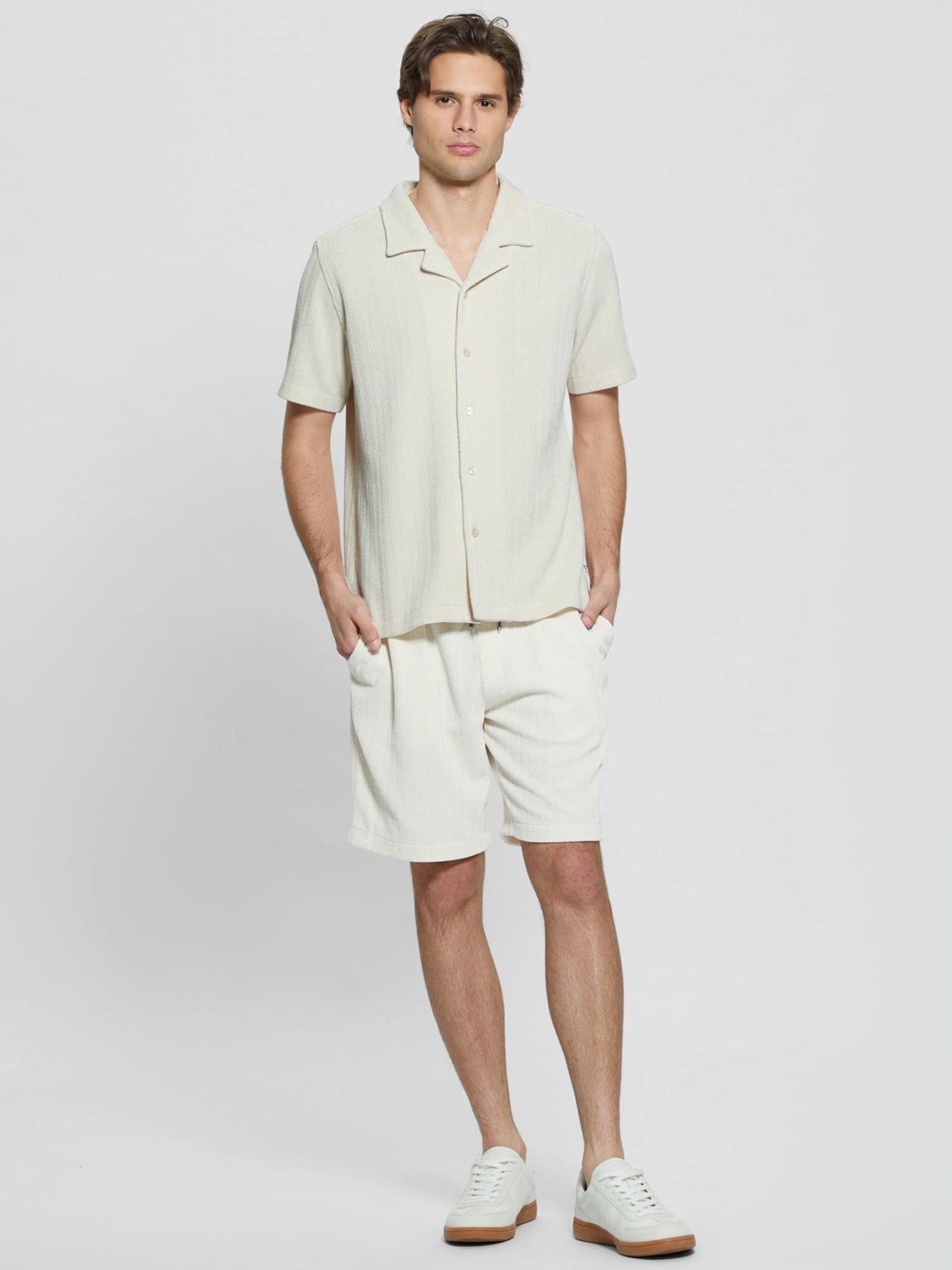 Textured knit shirt