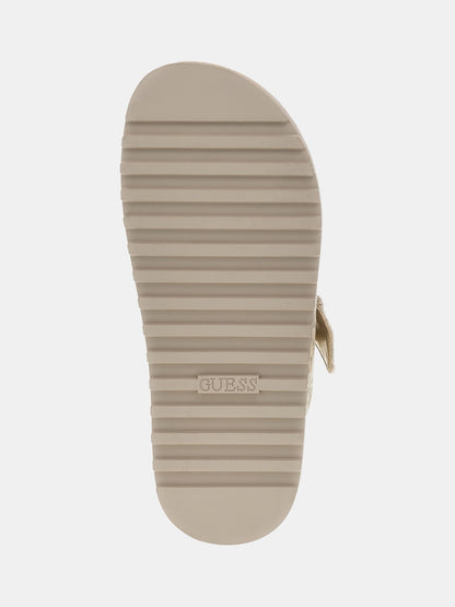 Fadey 4G logo sandals