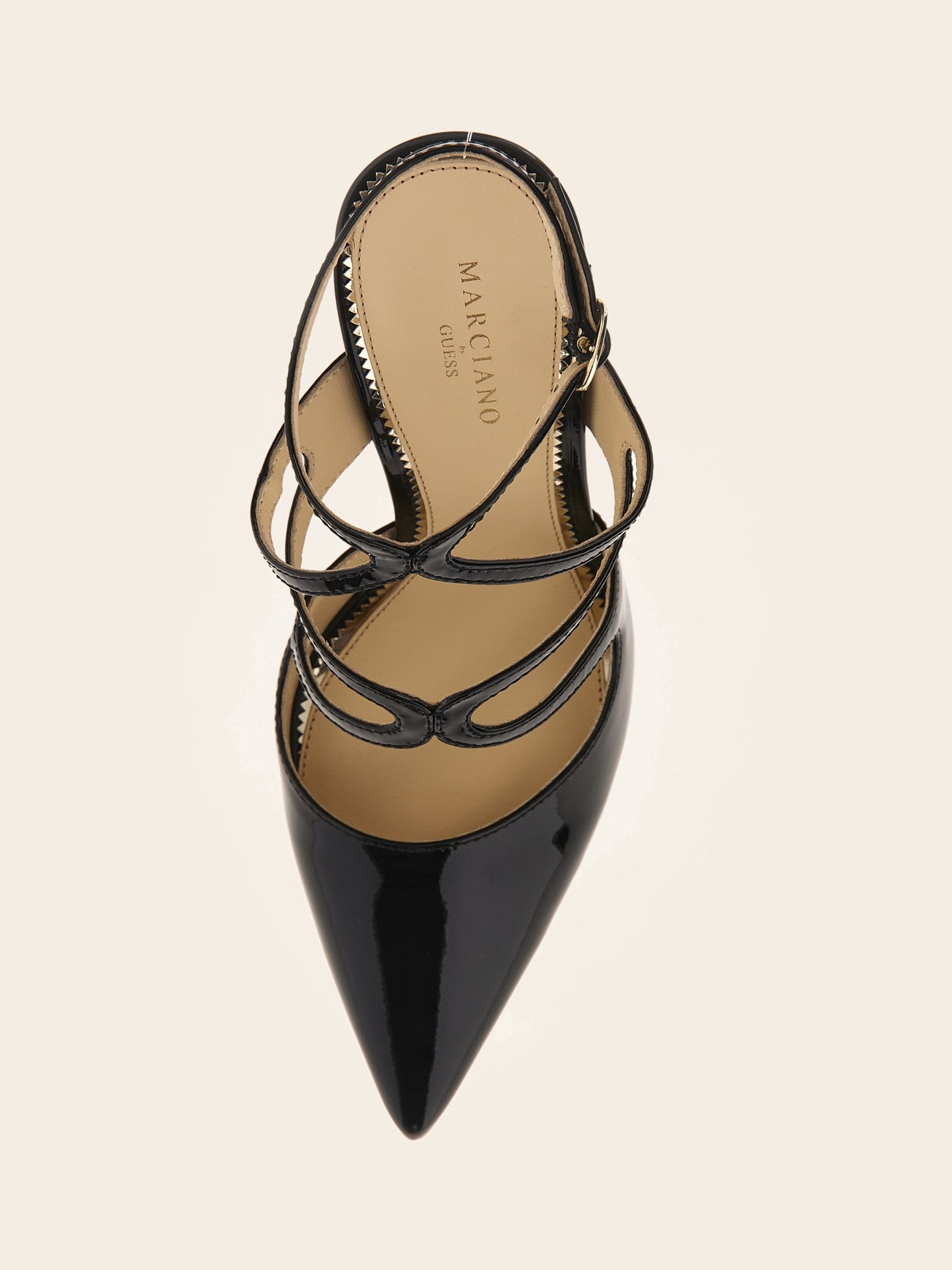 Marciano real leather slingback