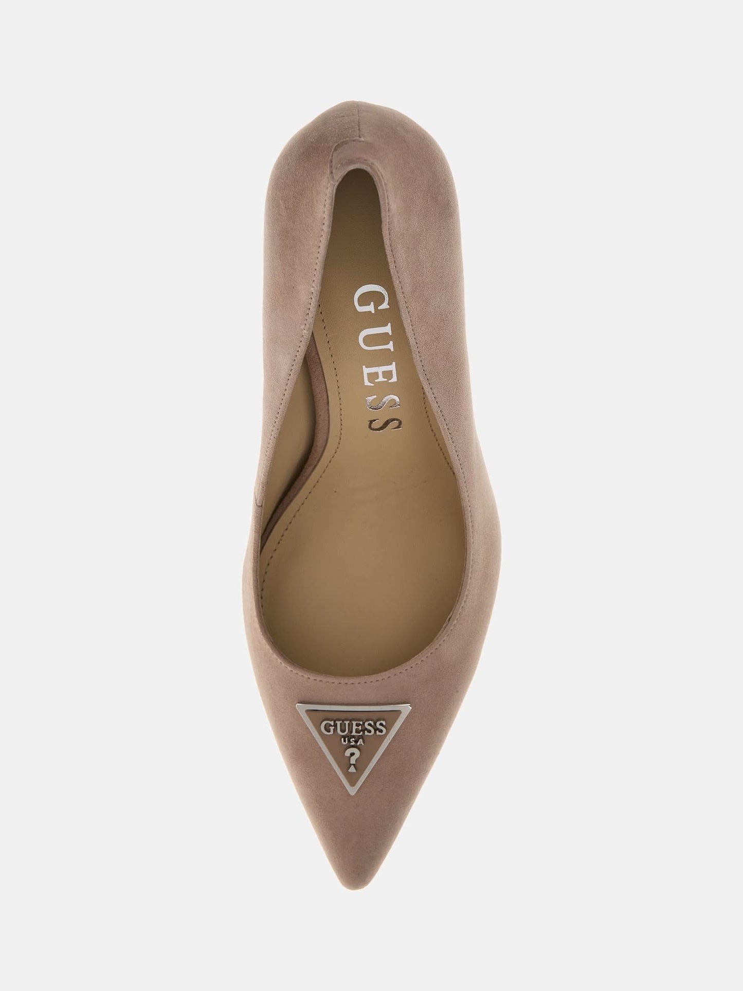 Barson suede court shoes
