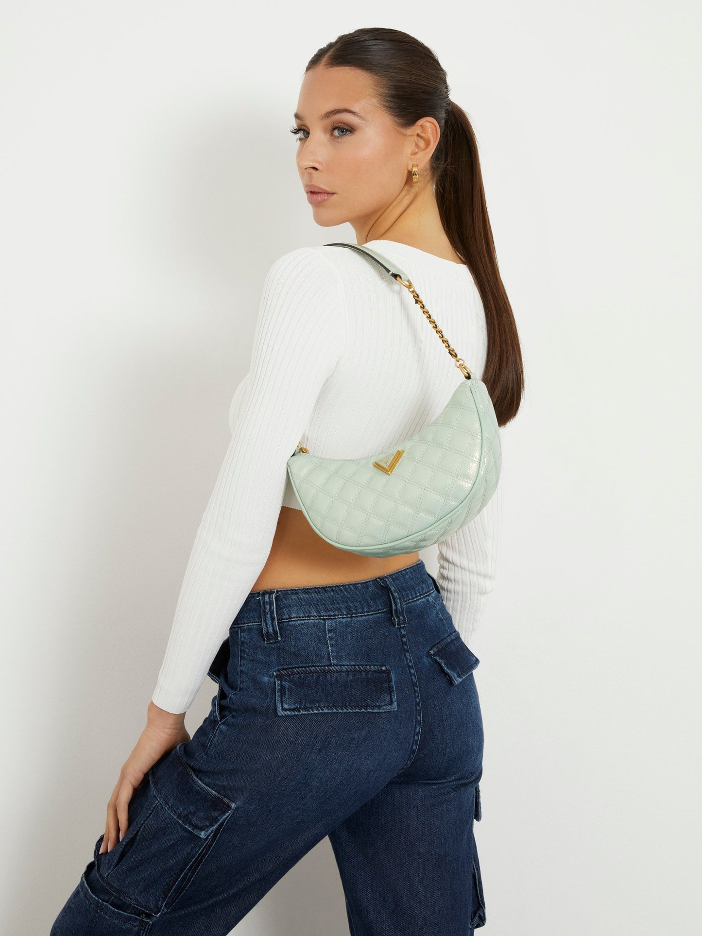Iridescent Giully shoulder bag