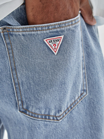 Relaxed denim pants
